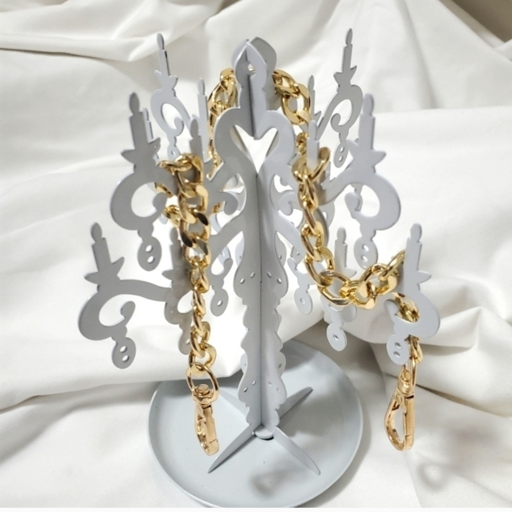 Gold Chain Strap Handle Accessory - Picture 2 of 3